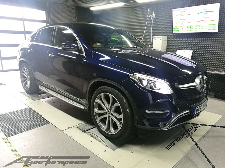 Chiptuning Mercedes-Benz GLE (W166) - 350d