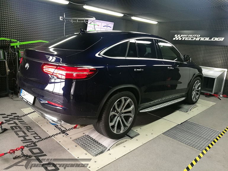 Chiptuning Mercedes-Benz GLE (W166) - 350d